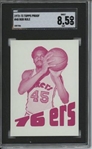 1972 Topps #40 Bob Rule 9 card progressive proof.
